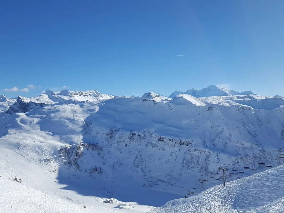 Studio Pour 4 Pers., Proche Pistes Et Commerces, Balcon Sud, A Flaine Foret - Fr-1-687-66 Apartment Araches-la-Frasse